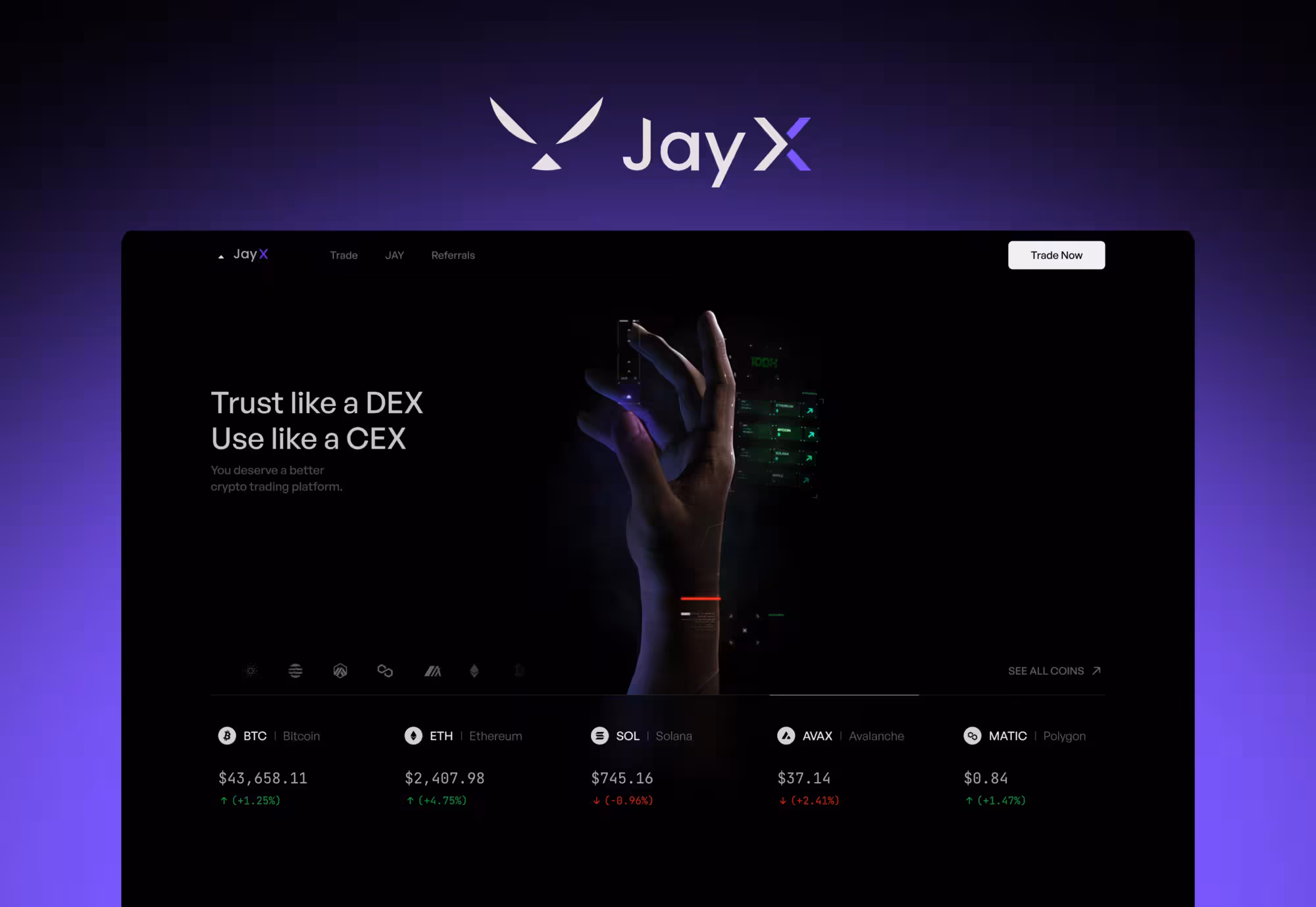 JayX - A DAO-managed exchange